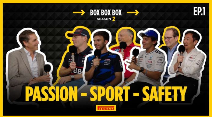 Verstappen al vodcast “Box Box Box” di Pirelli “Mi chiedo dove migliorare anche quando vinco”