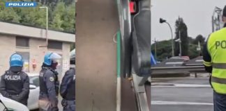 Scontri sull’A1 tra tifosi del Napoli e della Lazio, sequestrati coltelli e mazze