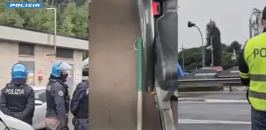 Scontri sull’A1 tra tifosi del Napoli e della Lazio, sequestrati coltelli e mazze