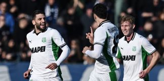 Il Sassuolo torna a vincere, 1-3 sul campo del Pisa che resta ultimo in classifica