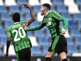 Il Sassuolo torna alla vittoria grazie a un gol di Fadera, 1-0 a una Cremonese in crisi