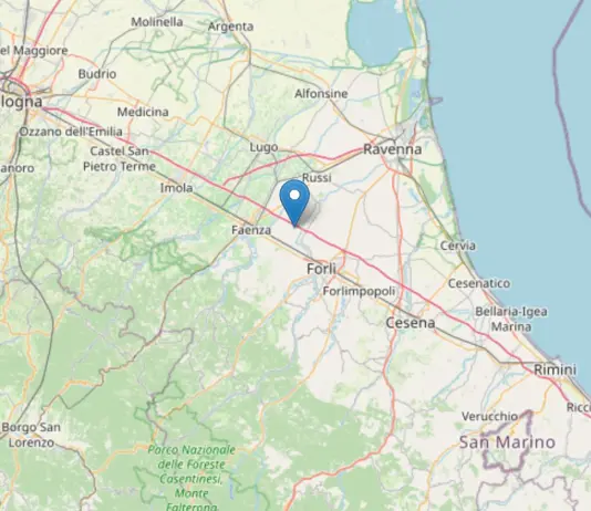 Due forti scosse di terremoto tra Forlì e Ravenna, gente in strada