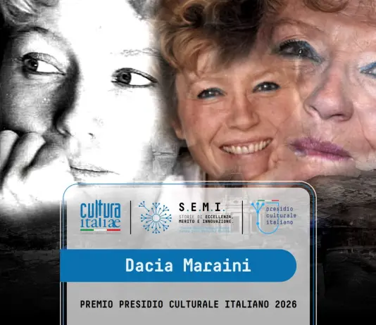 A Dacia Maraini il Premio Presidio Culturale Italiano