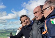 Frana di Niscemi, sopralluogo di Schifani “Chi perde la casa non resterà senza un’abitazione”