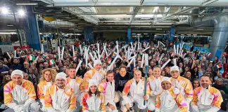 La Fiamma Olimpica a Mirafiori, Elkann “Riviviamo lo spirito dei Giochi”