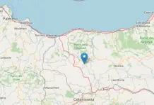 Scossa di terremoto nel Palermitano, sisma di magnitudo 3.1 a Blufi