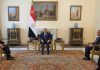 Egitto, il presidente al-Sisi riceve il consigliere di Trump Massad Boulos