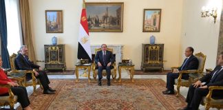 مصر: الرئيس السيسي يستقبل مستشار ترامب مسعد بولوس