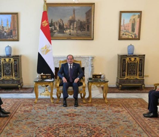 Egitto, il presidente al-Sisi riceve il consigliere di Trump Massad Boulos