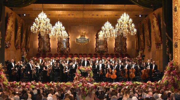 Al Teatro La Fenice di Venezia il concerto di Capodanno, presente il sindaco Brugnaro