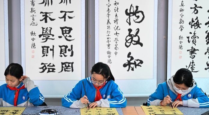 Cina: Tianjin, scuola offre corsi e attività su cultura tradizionale (1)