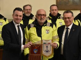Vallotto e Venturini ricevono una delegazione della Guardia Costiera Volontaria
