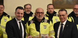 Vallotto e Venturini ricevono una delegazione della Guardia Costiera Volontaria