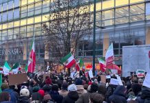 Milano scende in piazza a fianco del popolo dell’Iran