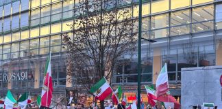 Milano scende in piazza a fianco del popolo dell’Iran