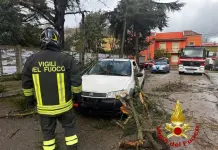Maltempo, in Sardegna 200 interventi dei Vigili del Fuoco