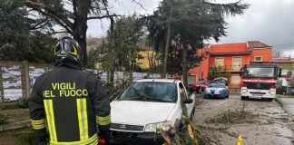 Maltempo, in Sardegna 200 interventi dei Vigili del Fuoco