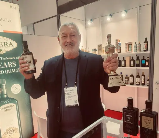 Barbera vince per il terzo anno consecutivo il Sofy Award con l’olio Kalat
