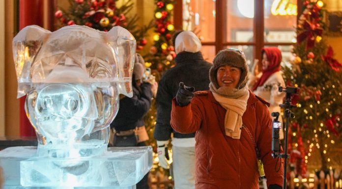 Cina: cresce il turismo invernale nel quartiere barocco di Harbin (3)