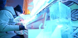Cina: Harbin attira visitatori con il fascino del ghiaccio invernale (3)