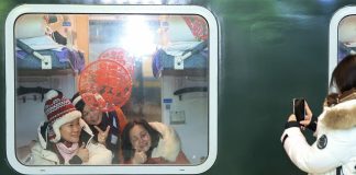 Cina: Heilongjiang, treno a tema cultura popolare attira turisti (3)