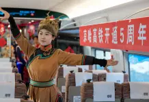 Cina: la ferrovia Pechino-Harbin celebra il quinto anniversario (1)