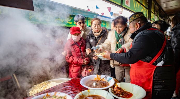 Cina: oltre 400 venditori al mercato Jinqui di Yinchuan (3)