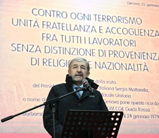 Commemorazione Guido Rossa, Bucci: “La sua testimonianza fu una svolta per la sconfitta del terrorismo”