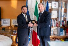 Basilicata, il Governatore Bardi riceve il Console americano Flynn