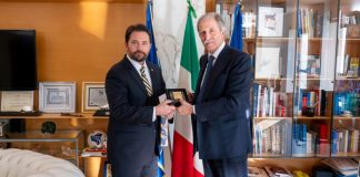 Basilicata, il Governatore Bardi riceve il Console americano Flynn