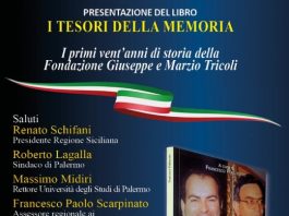 Un libro per i vent’anni della Fondazione Tricoli, il 13 febbraio la presentazione a Palermo