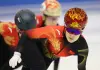 Milano-Cortina 2026: squadra cinese di short track si allena in vista dei Giochi (2)