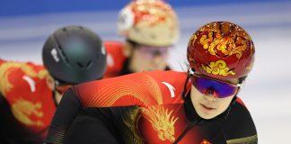 Milano-Cortina 2026: squadra cinese di short track si allena in vista dei Giochi (2)