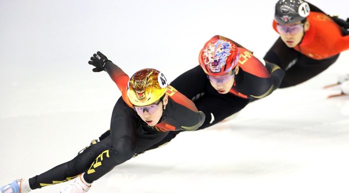 Milano-Cortina 2026: squadra cinese di short track si allena in vista dei Giochi (3)