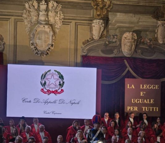 A Napoli la cerimonia di inaugurazione dell’anno giudiziario, raddoppiano i procedimentali penali per i minori