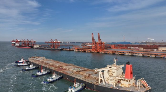 Cina: porto di Tangshan, nel 2025 +2,53% di traffico merci (1)