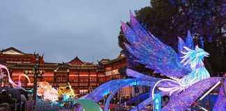 Cina: Shanghai, al via Festival delle lanterne del giardino di Yuyuan (1)