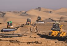 Cina: Xinjiang, proseguono attività di controllo della desertificazione (1)