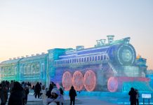 Cina: Harbin, al via 42esimo festival internazionale di ghiaccio e neve (2)
