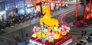 Singapore: accese le lanterne per il Capodanno cinese (2)