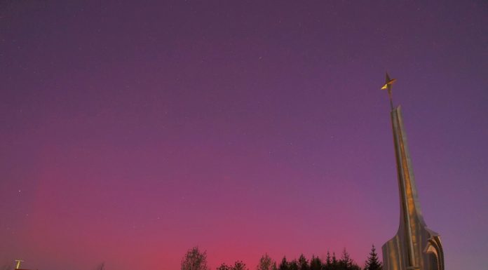 Cina: le immagini dell’aurora osservata a Mohe (1)