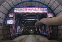 Cina: completata galleria Jinjiagou lungo ferrovia Yan’an-Yulin (1)