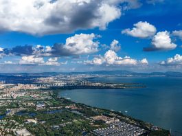 Cina: lago Dianchi, livello dell’acqua elevato per ottavo anno di fila (3)