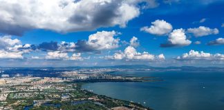 Cina: lago Dianchi, livello dell’acqua elevato per ottavo anno di fila (3)