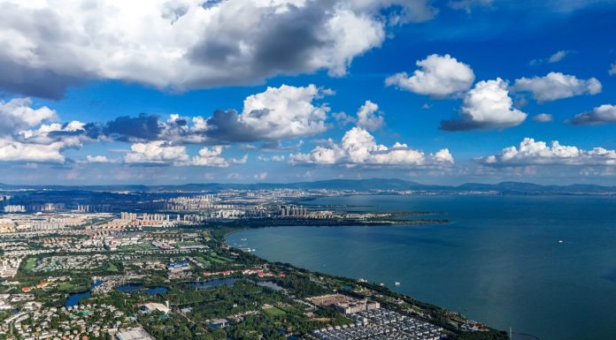 Cina: lago Dianchi, livello dell’acqua elevato per ottavo anno di fila (3)