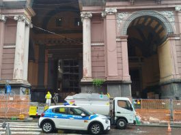 Completata l’attività di bonifica dell’ingresso della Galleria Principe di Napoli in vista dei lavori di restauro