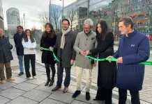 A Palazzo Lombardia inaugurata l’opera ‘Cuore di Marmo’