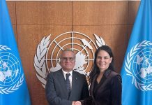 Primo incontro ufficiale tra l’Ambasciatore Marrapodi e la Presidente dell’Assemblea Generale dell’Onu Baerbock