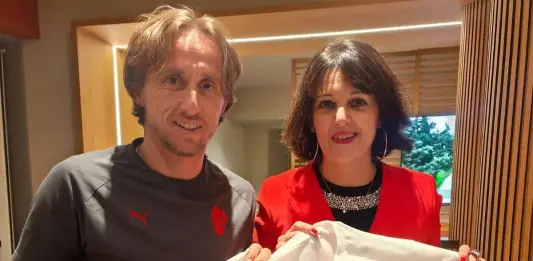A Modric il Premio Costruiamo Gentilezza nello sport