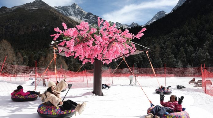 Cina: turismo invernale in crescita nel Sichuan (1)